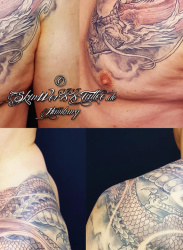 004 Drachen   Tattoostudio Hamburg Skinworxx